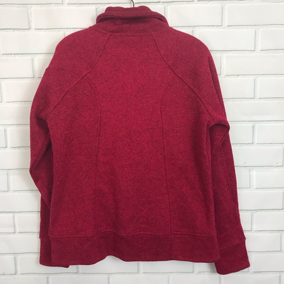 Avalanche full zip fleece jacket plum purple - Picture 5 of 8